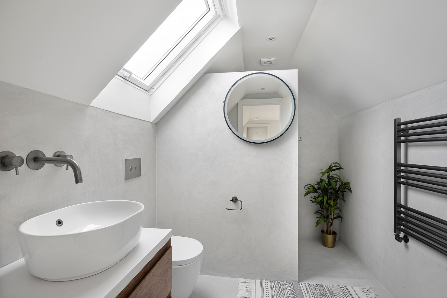 Multi-functional Family Bathroom in New Malden