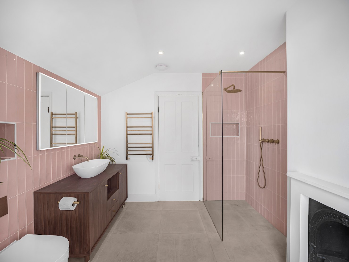 Two Stylish Bathrooms In South East London
