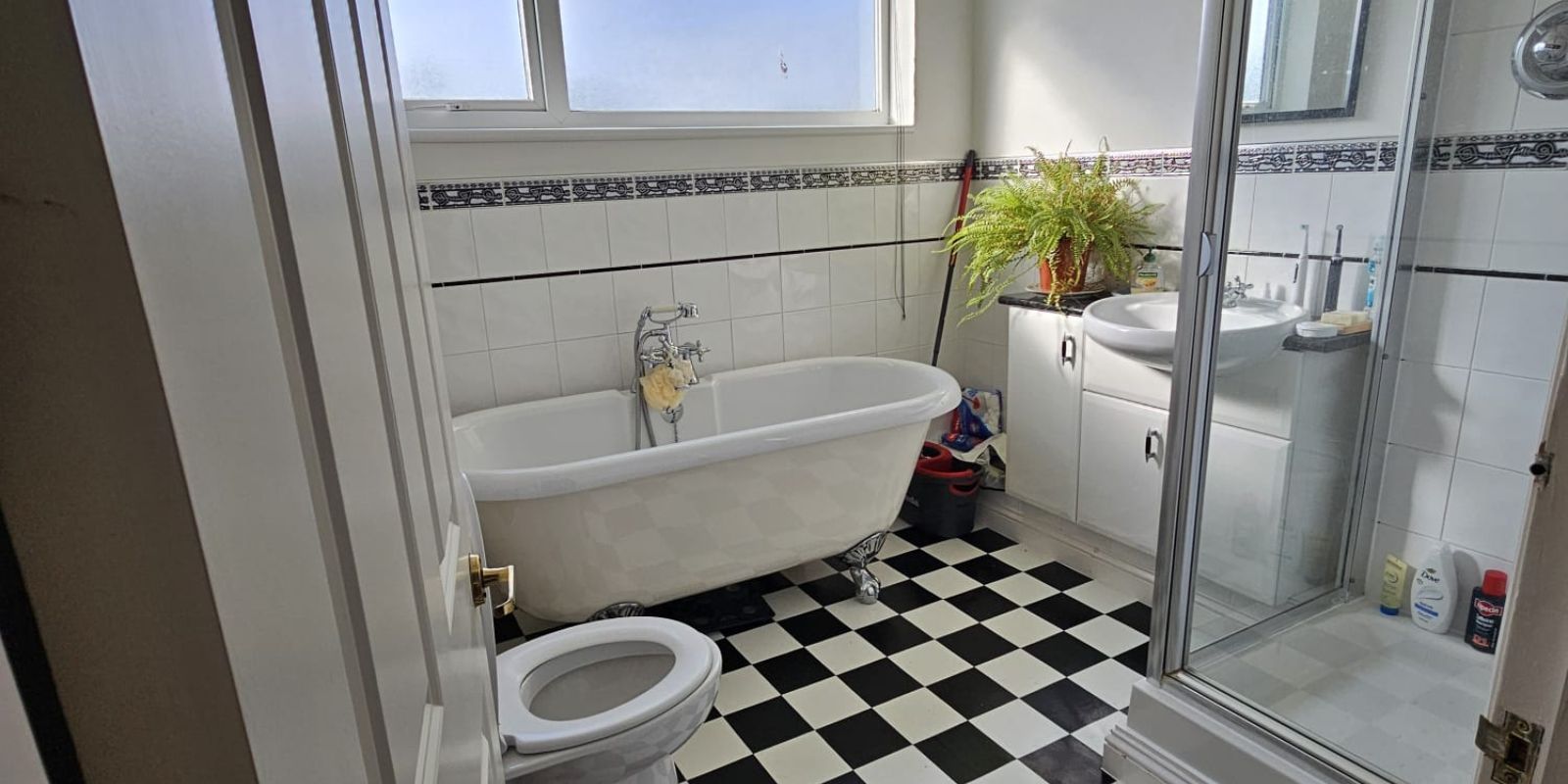 Before - High-End Family Bathroom in Morden
