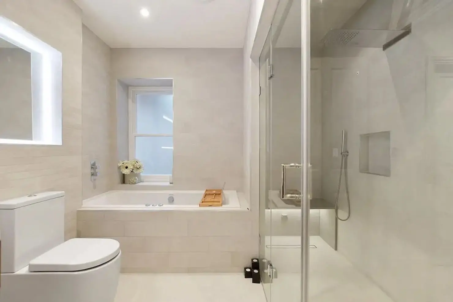 Soft and Serene Bathrooms in Fulham