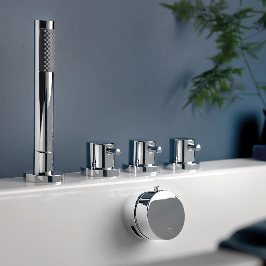 Deck Mounted Bath Taps